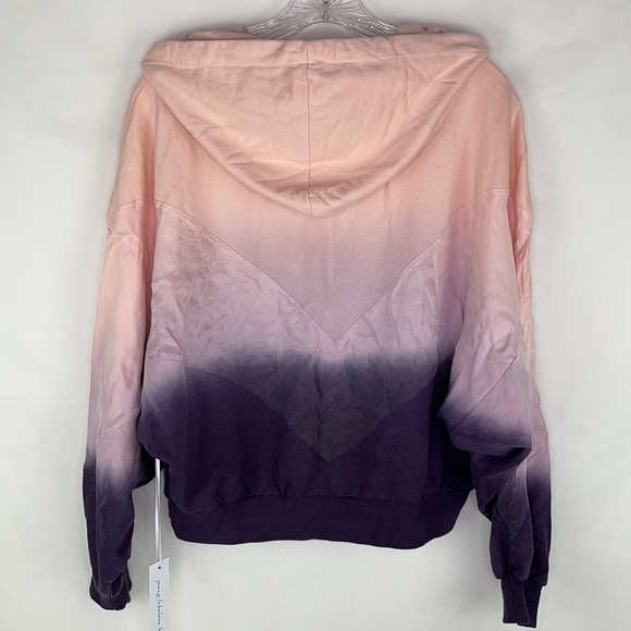 Young Fabulous & Broke Peach & Purple Hoodie - Picture 5 of 5